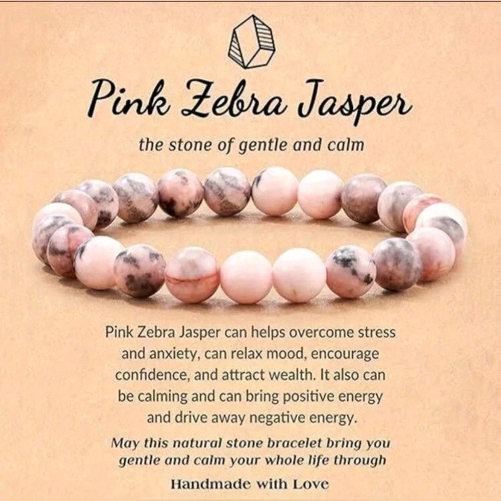 Gemstone Bracelets Natural Crystal Stone Bracelet Set